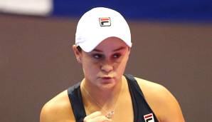 Ashleigh Barty kann in Wuhan richtig erfolgreich Tennis spielen