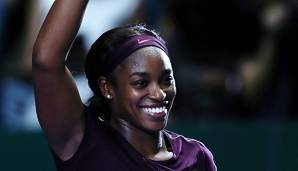 Sloane Stephens hat auch im Herbst Grund zu lächeln gehabt