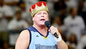 Jerry Lawler trägt den Beinamen "The King"